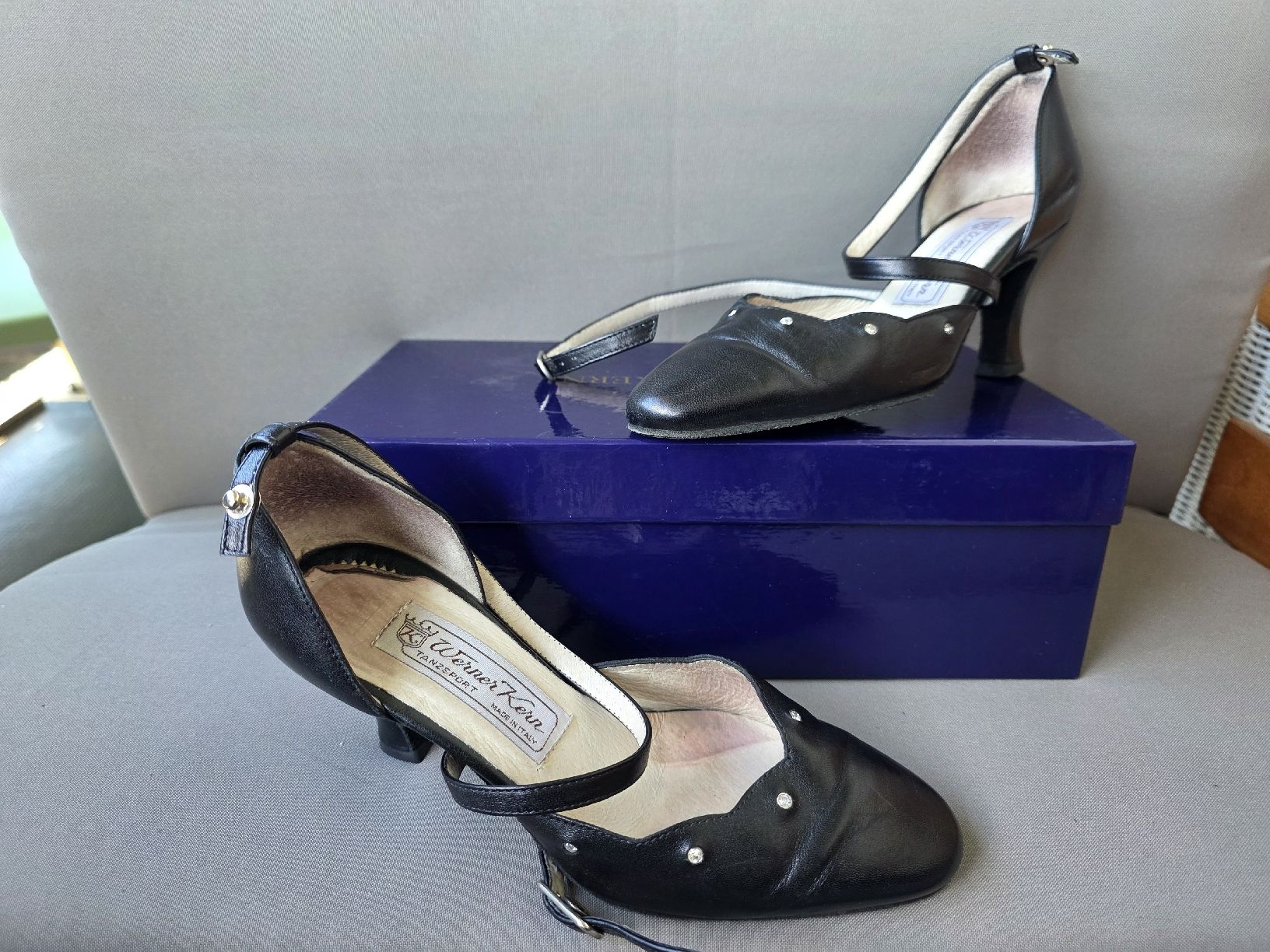 Damenschuhe: Tanzschuh Werner Kern Grösse 2 – Gebraucht aus Basel von hummel03