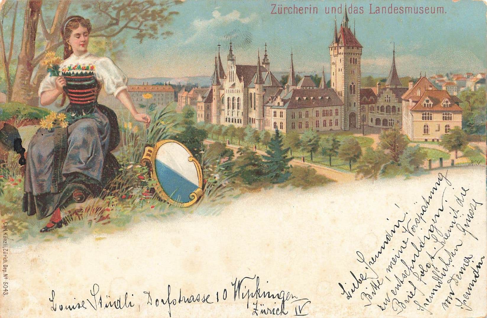 Cartoline postali: Zurich Litho – Usato da Biasca venduto da Blenio71