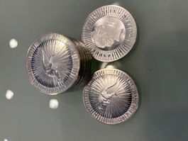 10 mal 999er silber unze  AUSTRALIAN