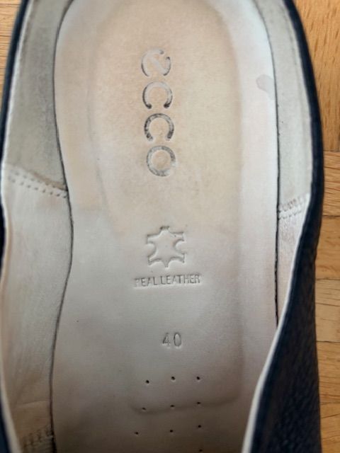Ecco Scarpe da uomo: "ecco" Leder - Schlüpfer Gr. 40 – Nuovo (secondo la descrizione) da Walenstadt venduto da ricamul 7
