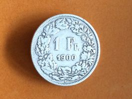 1 franc  1900