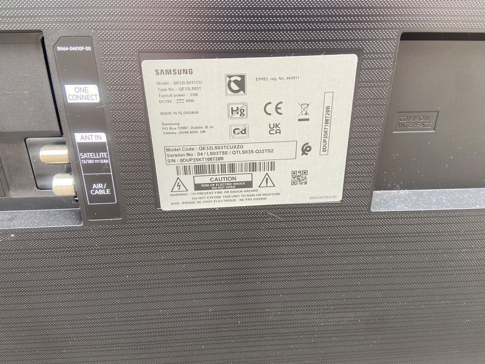 SAMSUNG TV Ohne one Connect Box Kaufen auf Ricardo