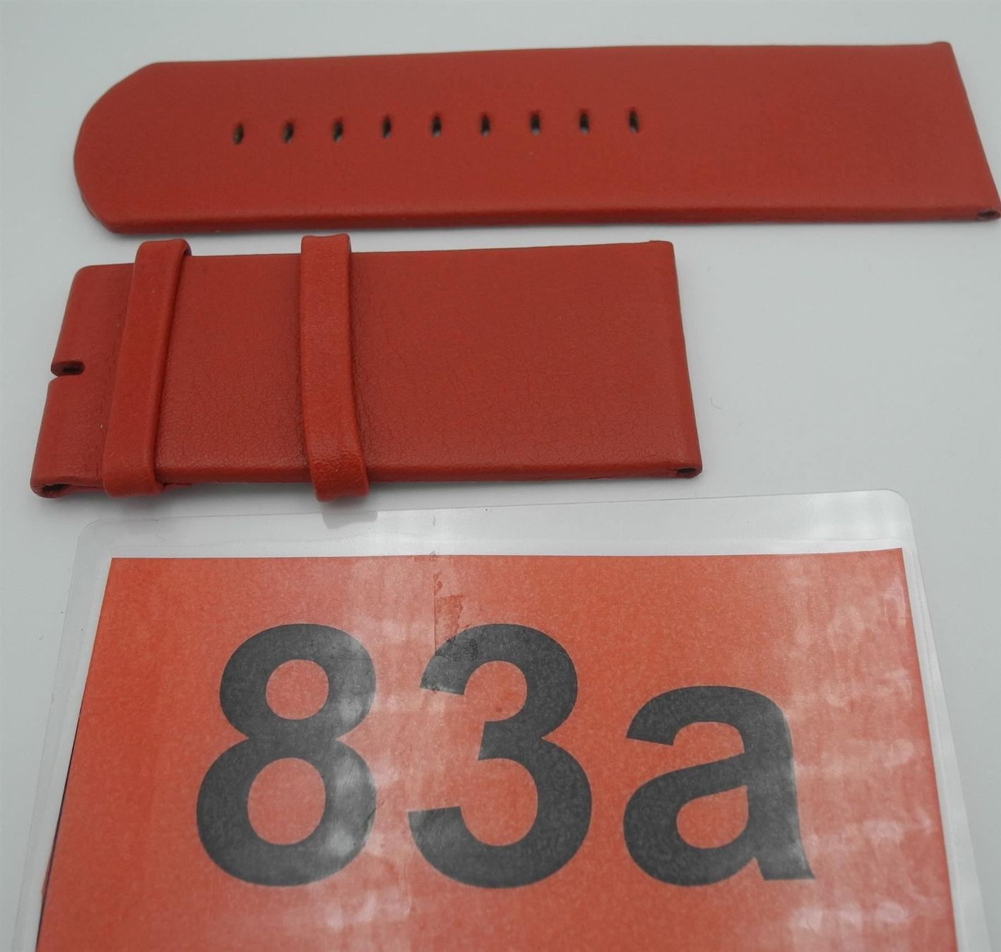 Armbänder & -reifen: 30 mm Uhrenarmband rot, Nr. 83a – Neu und originalverpackt aus Kottwil von Crazyrolf 1