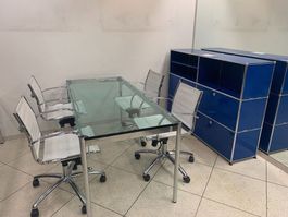 usm highboard enzianblau lieferung gratis ganze schweiz