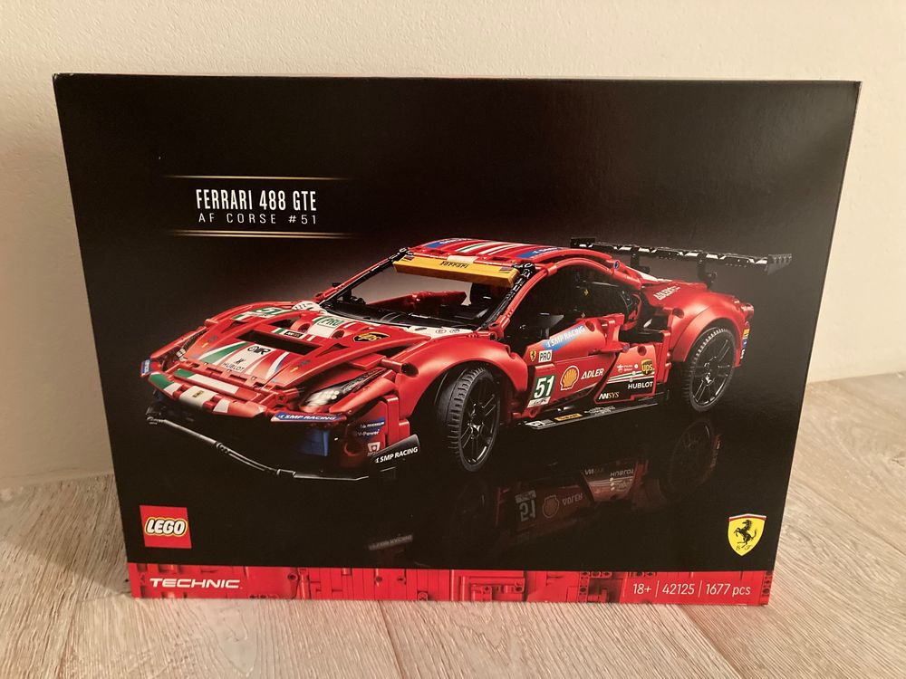 Lego 42125 Ferrari 488 GTE NEU ungeöffnet im Originalkarton | Kaufen ...