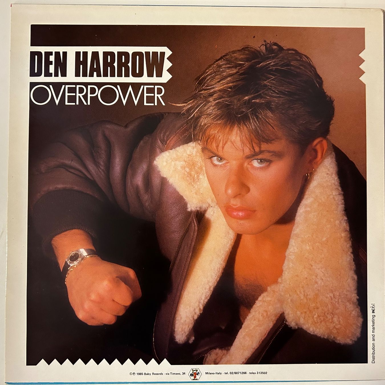 Dischi in vinile: Den Harrow - Overpower LP - Vinyl LP Top! – Usato da Aesch BL venduto da BernisFlomi 1