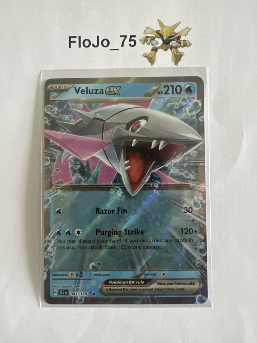 Pokémon Carte collezionabili: Veluza ex 43/159 – Usato da St-Blaise venduto da FloJo_75
