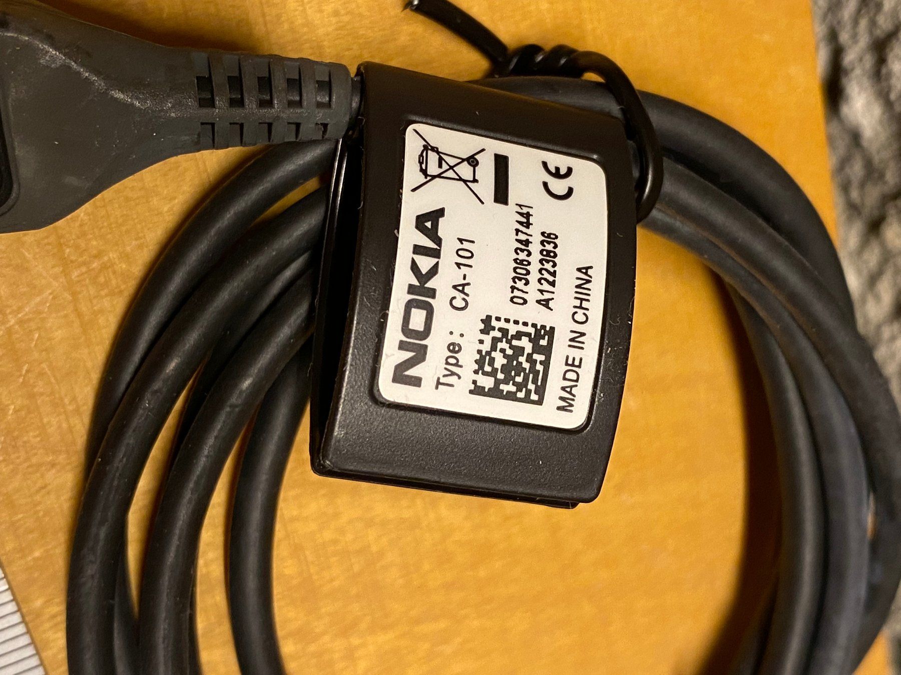 Nokia Kabel: Nokia CA-101 USB Datenkabel - Top Zustand! Micro USB 📲 – Gebraucht aus St.Gallen von kingsamas 1