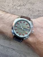 Montre Eterna Matic Kontiki Sevenday Automatique vintage 70s