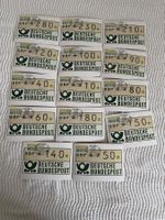 Lot 14 Stück Maximumkarten Automatenmarken  BRD1981   (R756)