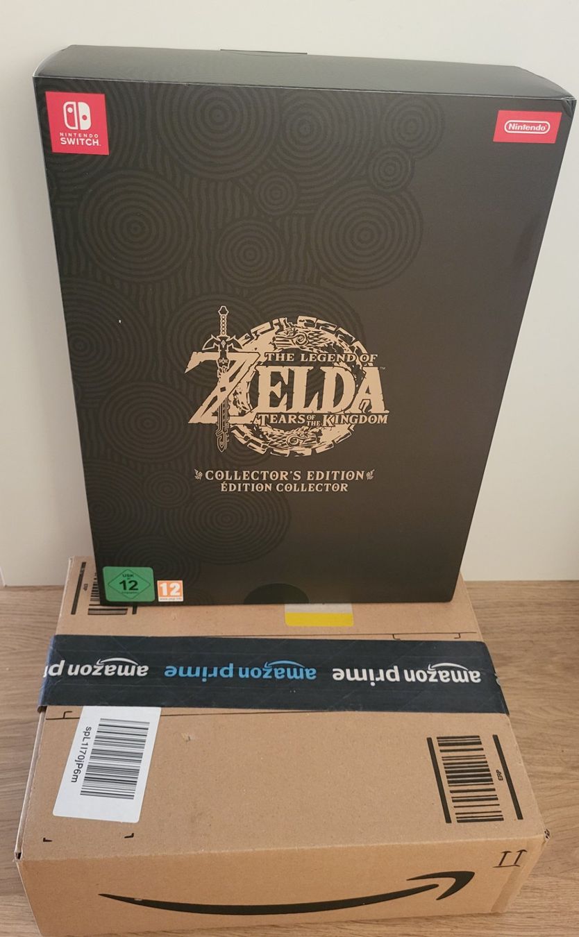 Nintendo Console: Nintendo Switch Zelda OLED Konsole + Collector's Edition – Nuovo e nell'imballaggio originale da Zürich venduto da MDC0 2