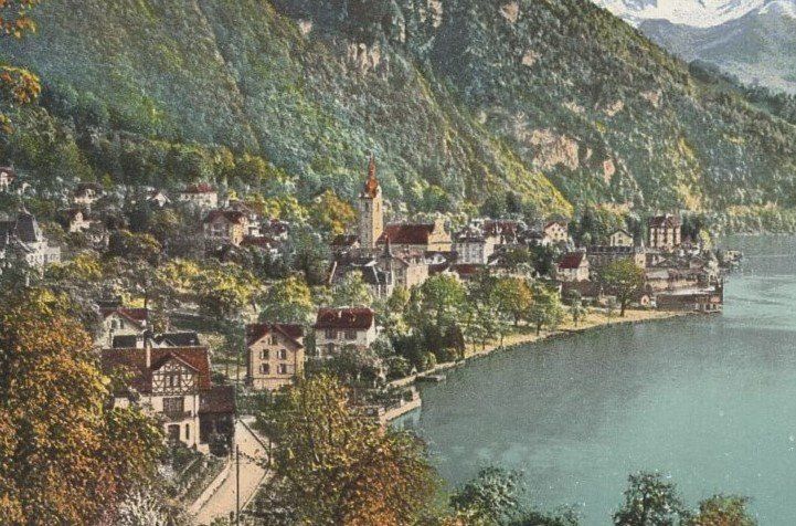 Cartoline postali: Vitznau am Vierwaldstättersee – Usato da Aarau venduto da kufi44 1
