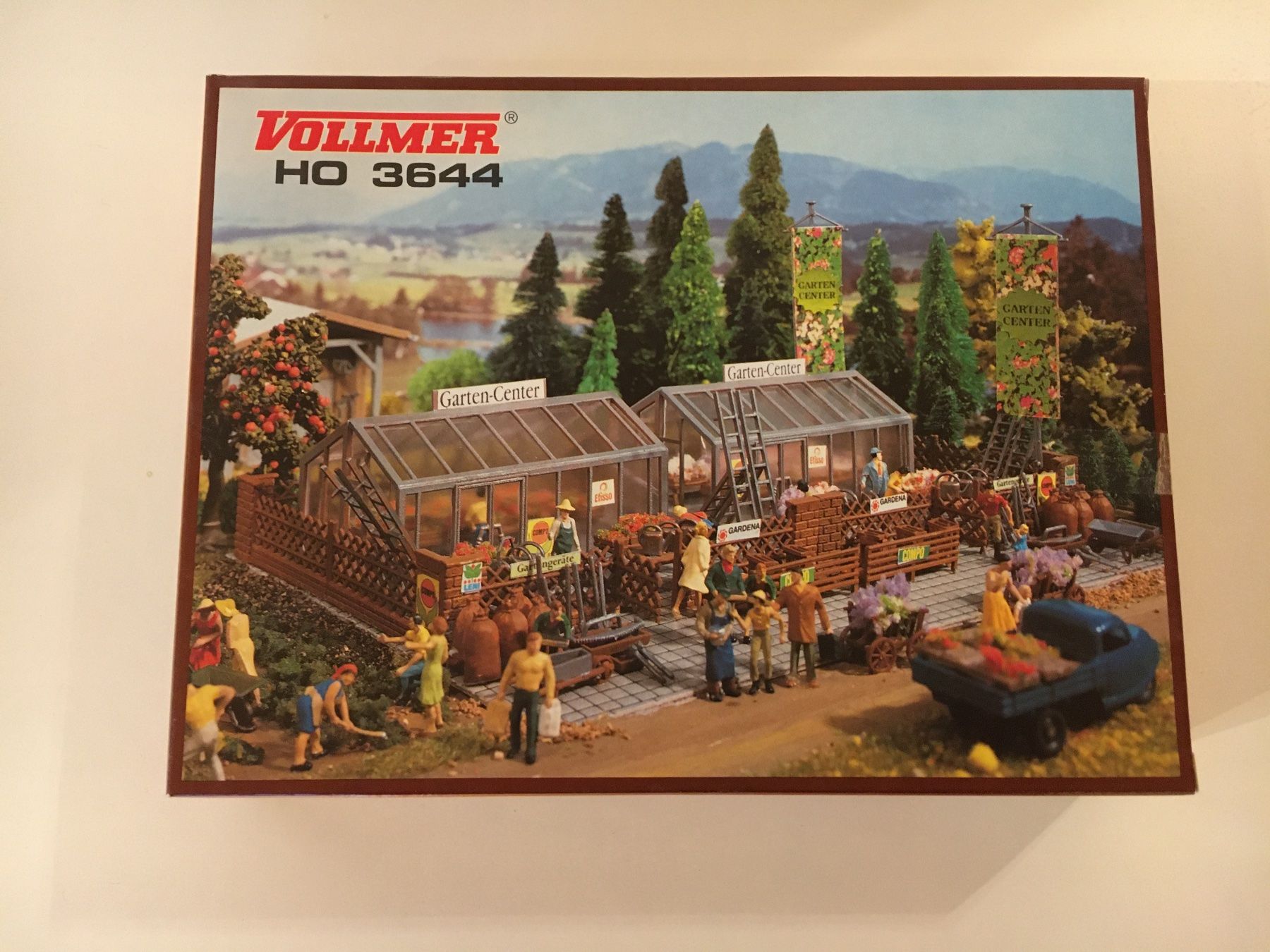Vollmer Modelleisenbahnen: Vollmer H0 3644 Gartenmarkt – Neu und originalverpackt aus Rodersdorf von Joerg11