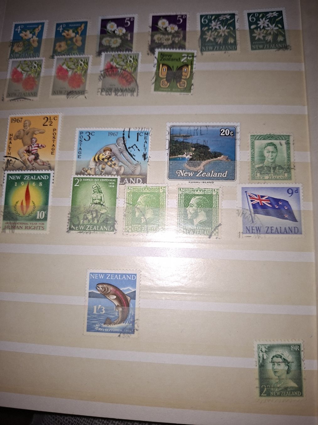 Tutti i francobolli: Briefmarken / Werbemarken Neuseeland – Usato da Balgach venduto da SIMEON27 5