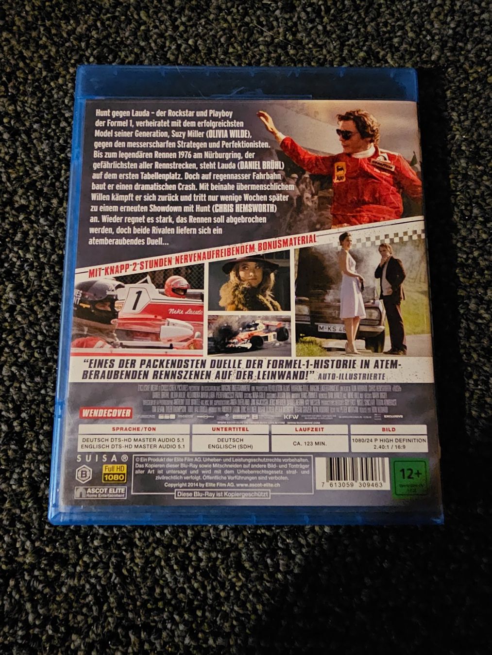 Tutti i DVDs: Rush - Formel 1 - Blu-ray – Usato da Ruswil venduto da jan_bxl5 1