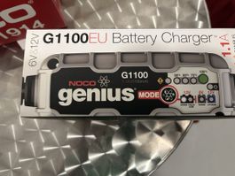 Ladegerät 6V&12V Genius Noco G100, 1.1A