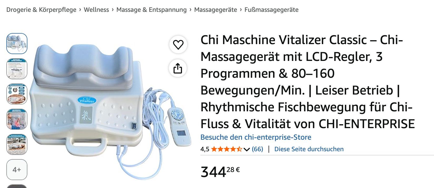 Dispositivi per massaggi: Chi Maschine Vitalizer Classic mit Remote Control – Usato da Basel venduto da Wind_Sniffer 6