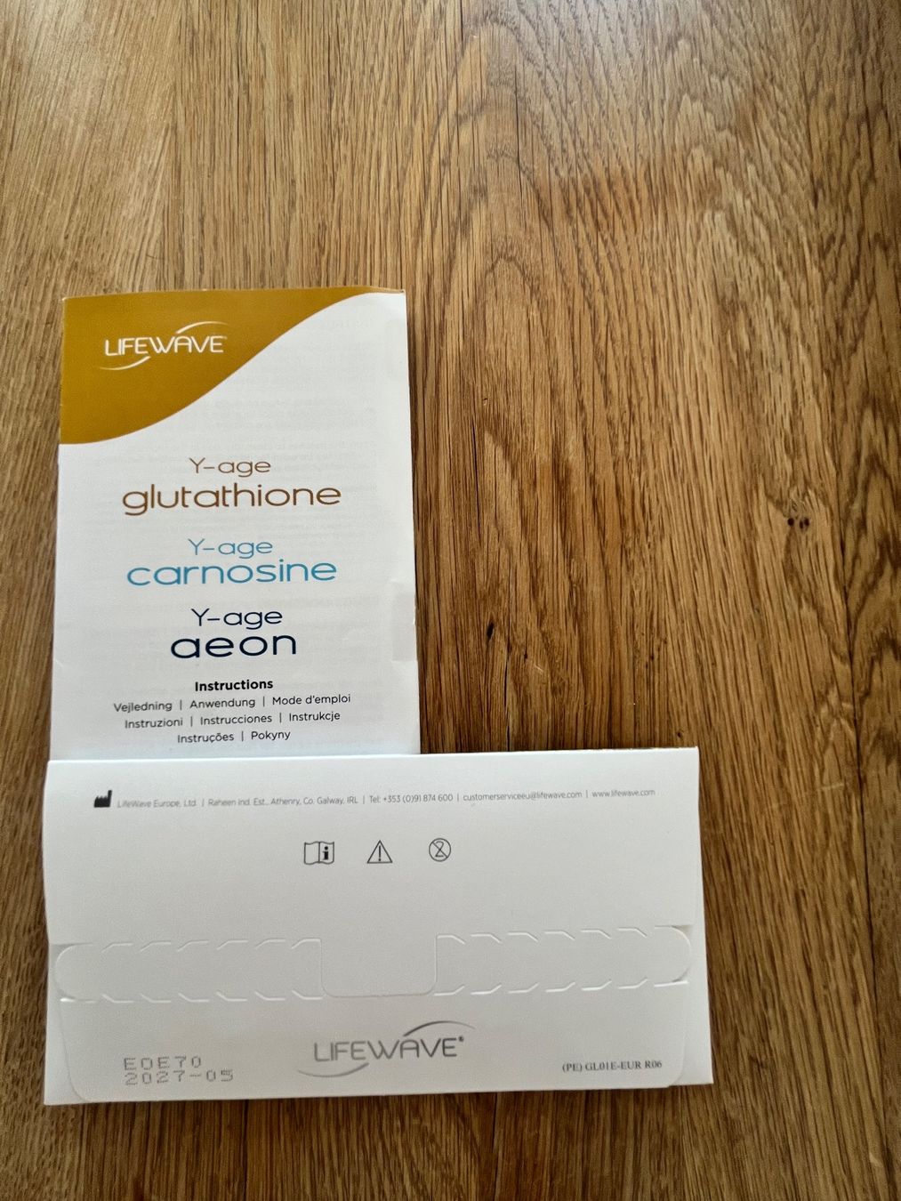 Attrezzature mediche: Lifewave Y-age Glutathion 30 Patchs – Usato da Mörschwil venduto da aux_n78z 1
