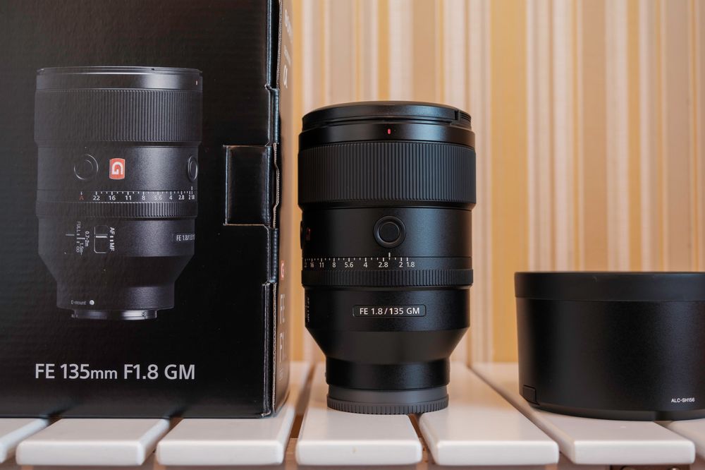 Supporto Treppiedi In Alluminio Per Obiettivo Sony FE 135mm F/1.8 GM – Piastra Arca Tipo 55 Mm