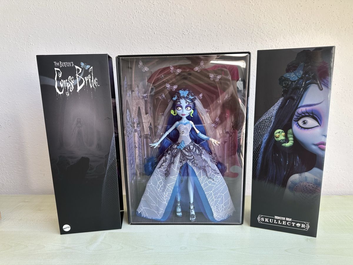 Puppen: Monster High Skullector Tim Burton’s Corpse Bride Puppe – Neu und originalverpackt aus Zürich von Kat_5557