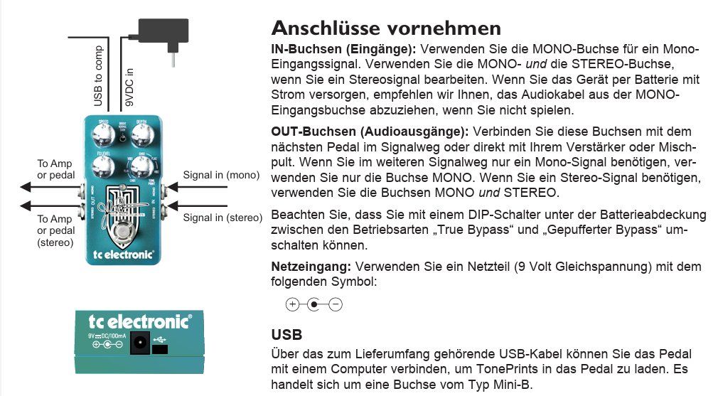 Strumenti musicali: The Dreamscape JP von tc electronic – Usato da Wängi venduto da U_gee 2