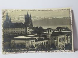 Lausanne , Cathédrale et Université 1927