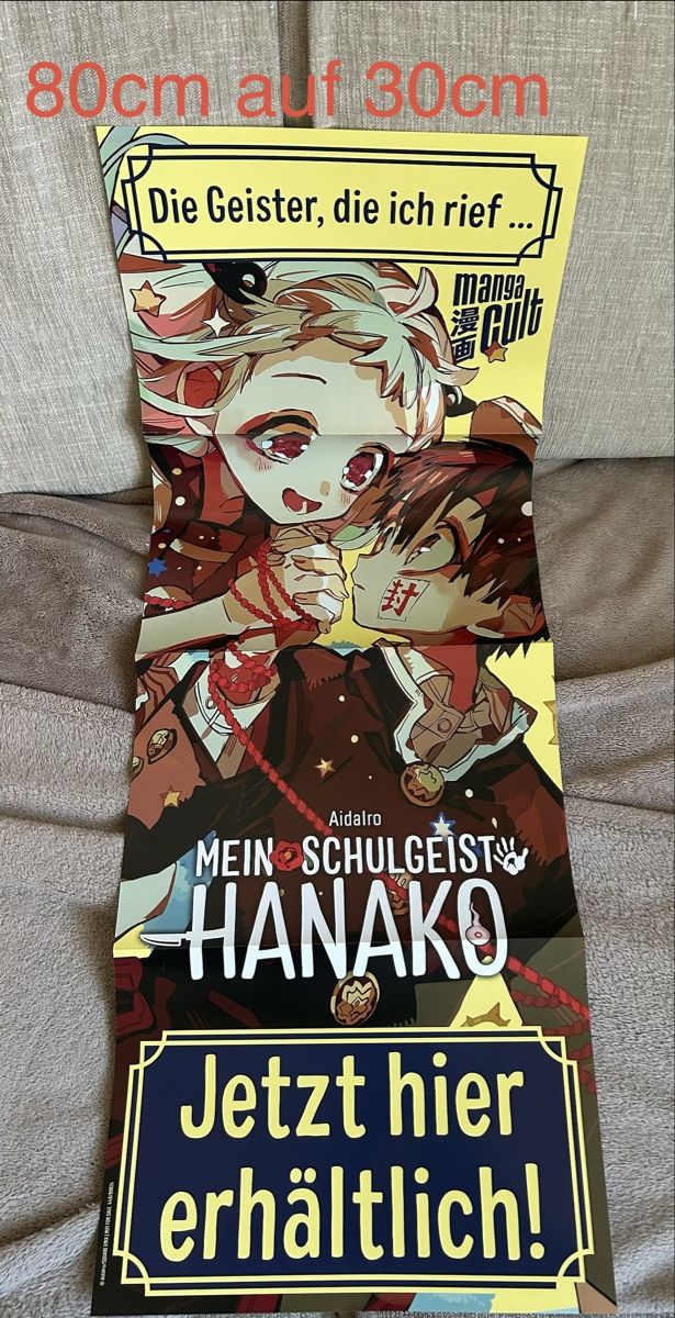 Fumetti: Mein Schulgeist Hanako Poster – Nuovo (secondo la descrizione) da Arbon venduto da Bobbyx777