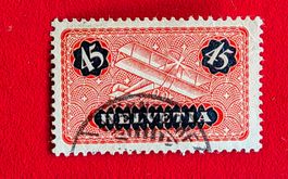 FLUGPOST 8 FLUGZEUG STEMPEL MÄNNEDORF(?) 1923