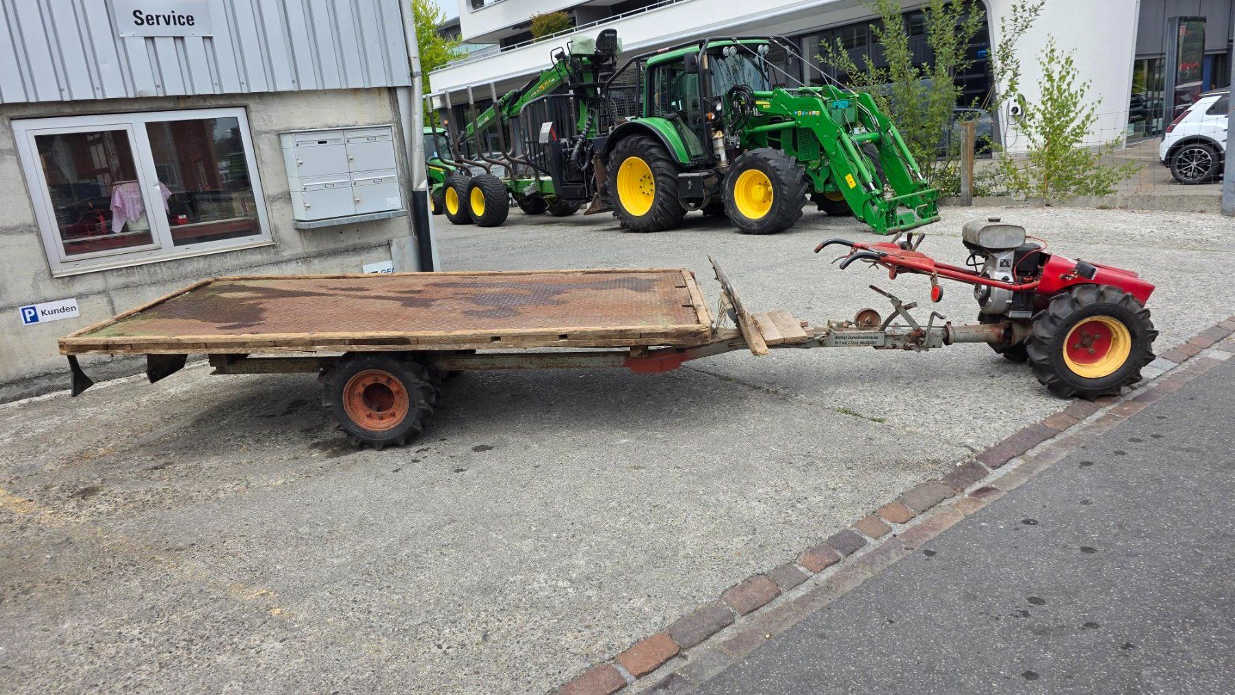 Bucher Tracteurs: Einachser Traktor, Bucher mit Brücke ab Fr. 1.-- – D'occasion à Altendorf par Puch1977 7
