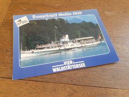 VIERWALDSTAETTERSEE - DAMPFSCHIFF GALLIA - 1913