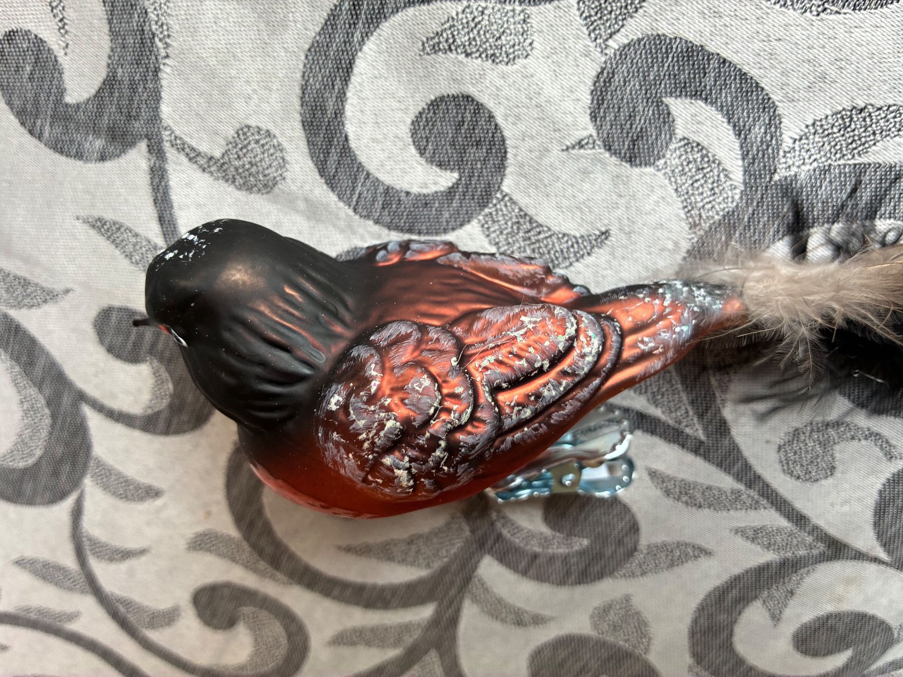 Alle Dekorationen: Wanderdrossel Vogel Christbaumschmuck – Neu und originalverpackt aus Alpnach Dorf von marvo 3