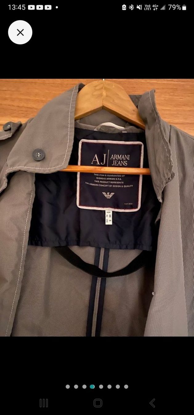 Armani Mäntel: Armani Jeans Trenchcoat – Gebraucht aus Petit Lancy von Andrey9 2