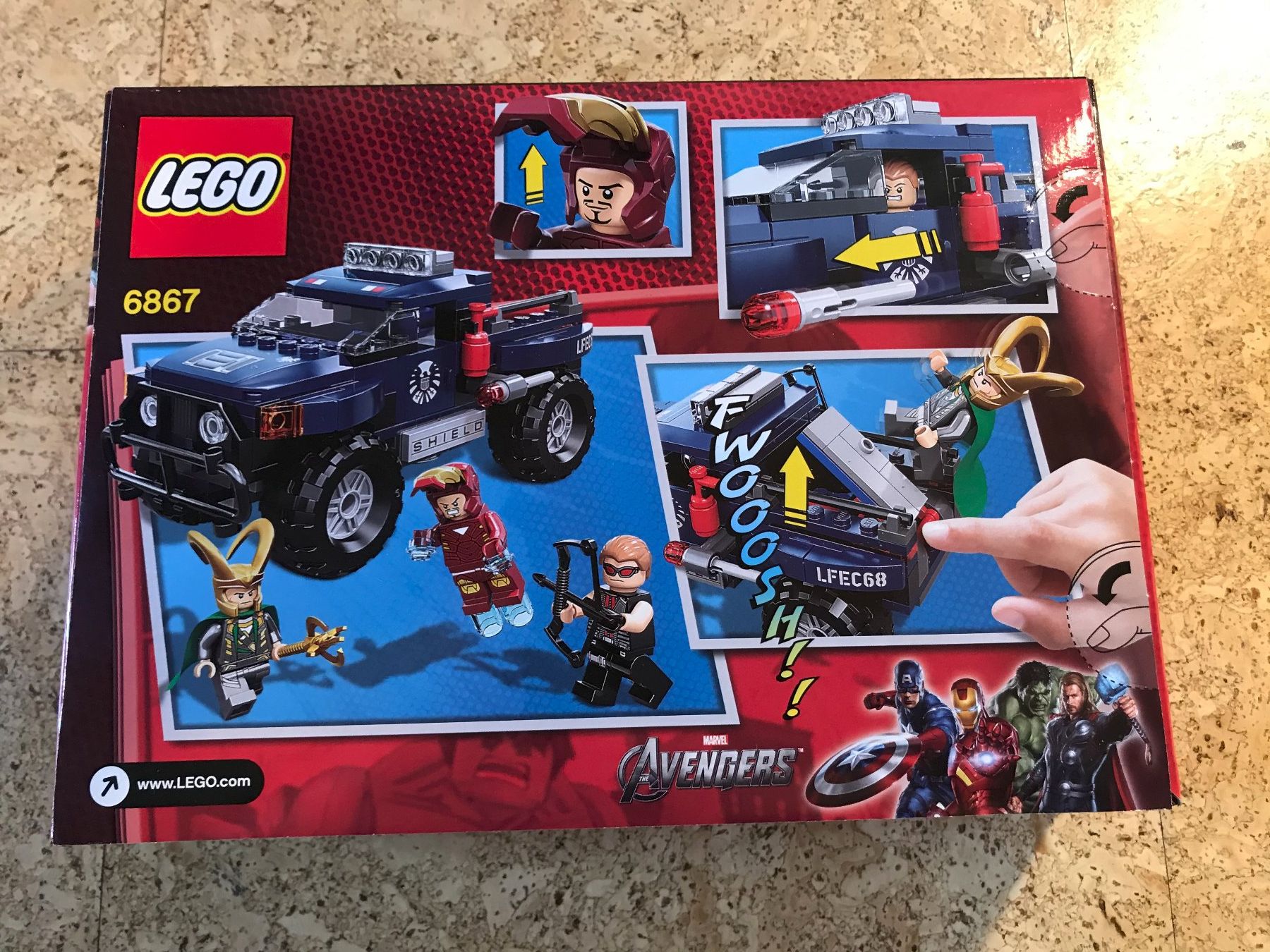 Lego Kit di costruzioni: LEGO 6867 - Marvel Avangers - Loki's Cosmic – Nuovo e nell'imballaggio originale da Ennenda venduto da ZiskaGL 1