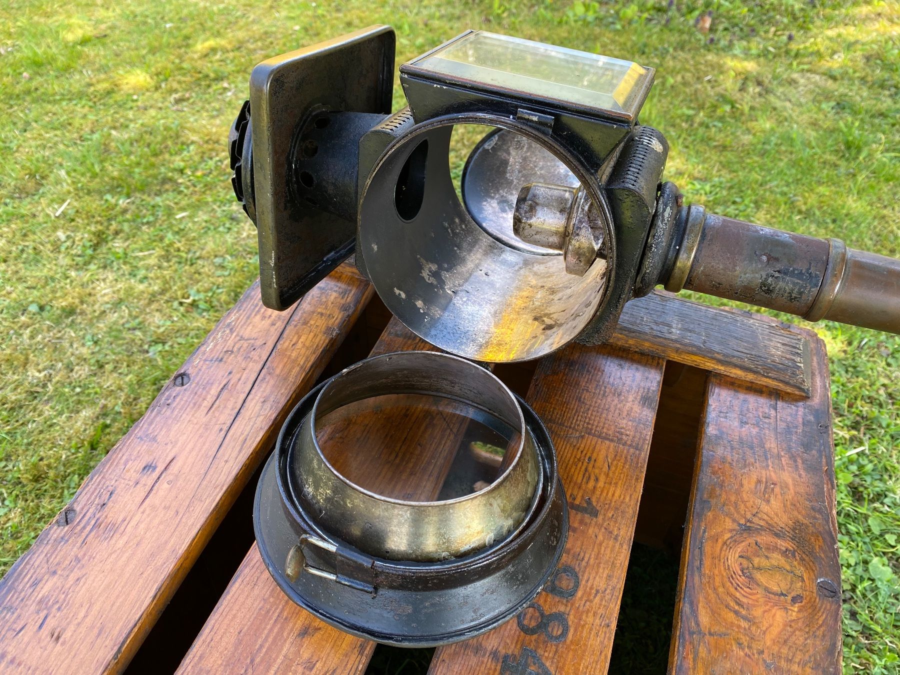 Carrozze: schöne antike Kutschenlampe – Usato da Feldbach venduto da Fea1 6