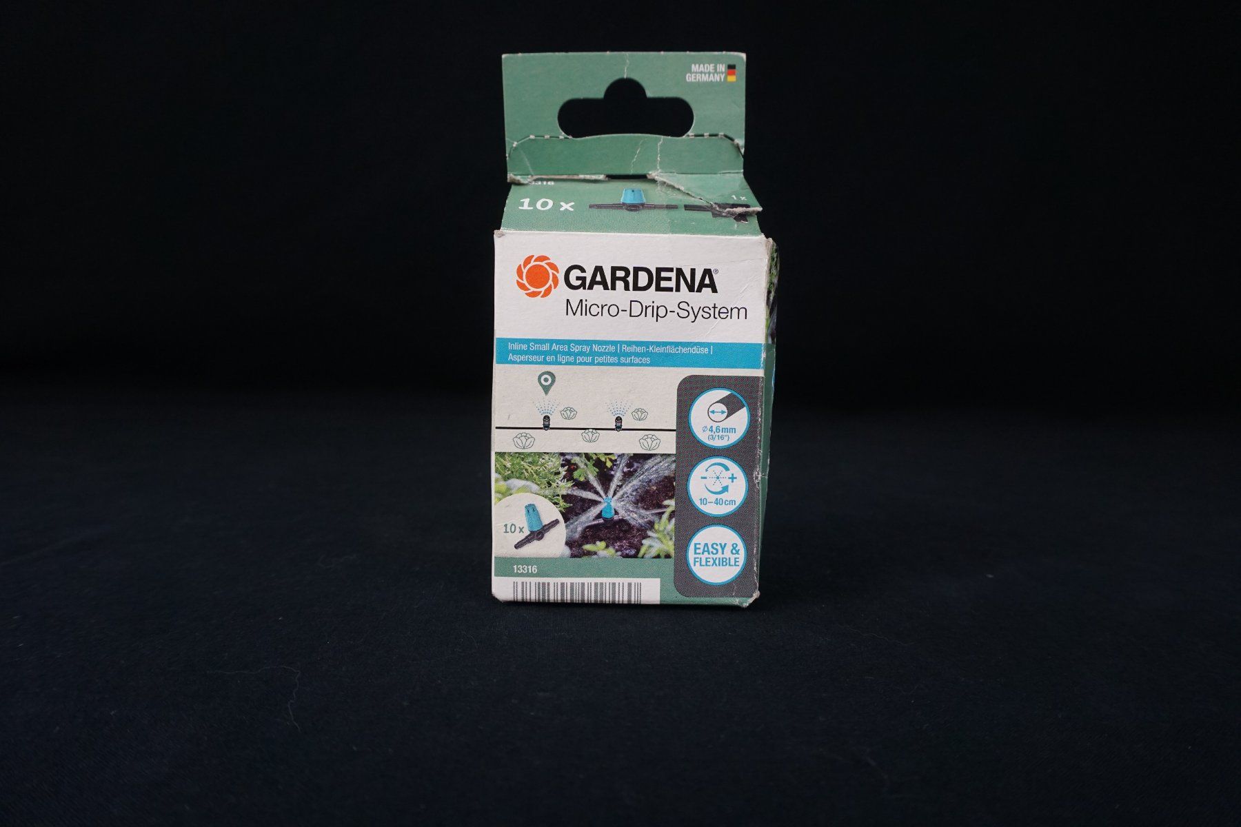 Gardena Sanitari: Gardena Micro-Drip-System Reihen-Kleinflächendüse – Nuovo (secondo la descrizione) da Pratteln venduto da Restwert_Pratteln