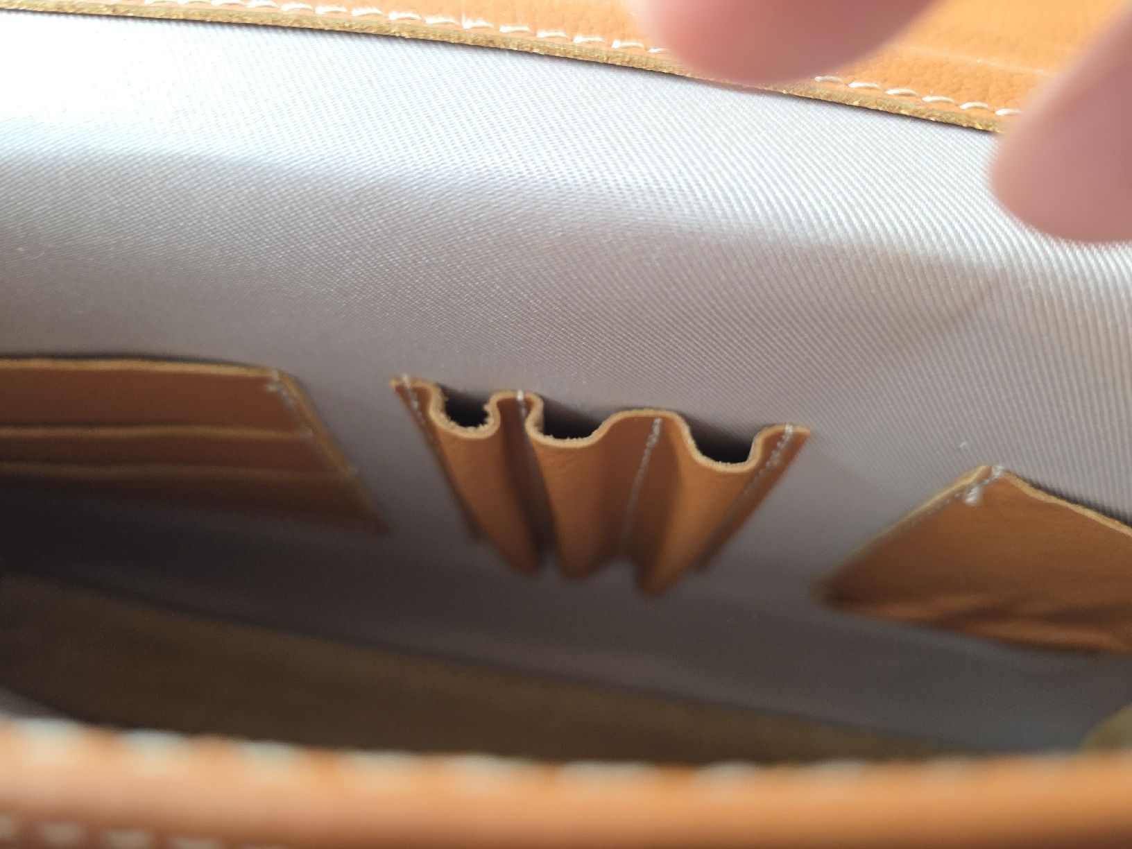 Koffer & Taschen: Aktentasche Vollnarbenleder, braun 2 Hauptfächern – Neu (gemäss Beschreibung) aus Zürich von Zanoni 4