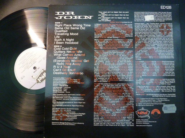 Dischi in vinile: Dr. John - I been Hoodoo  (VG++) – Usato da Au ZH venduto da sikoku 1