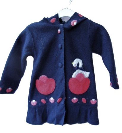 Traum-Übergangsjacke Gr. 92 Du pareil au même blau BLICKFANG