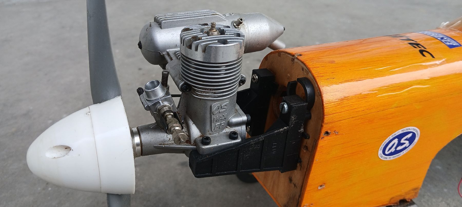 Modellismo RC: OS Max 40 – Difettoso da Ufhusen venduto da Graupner80 1