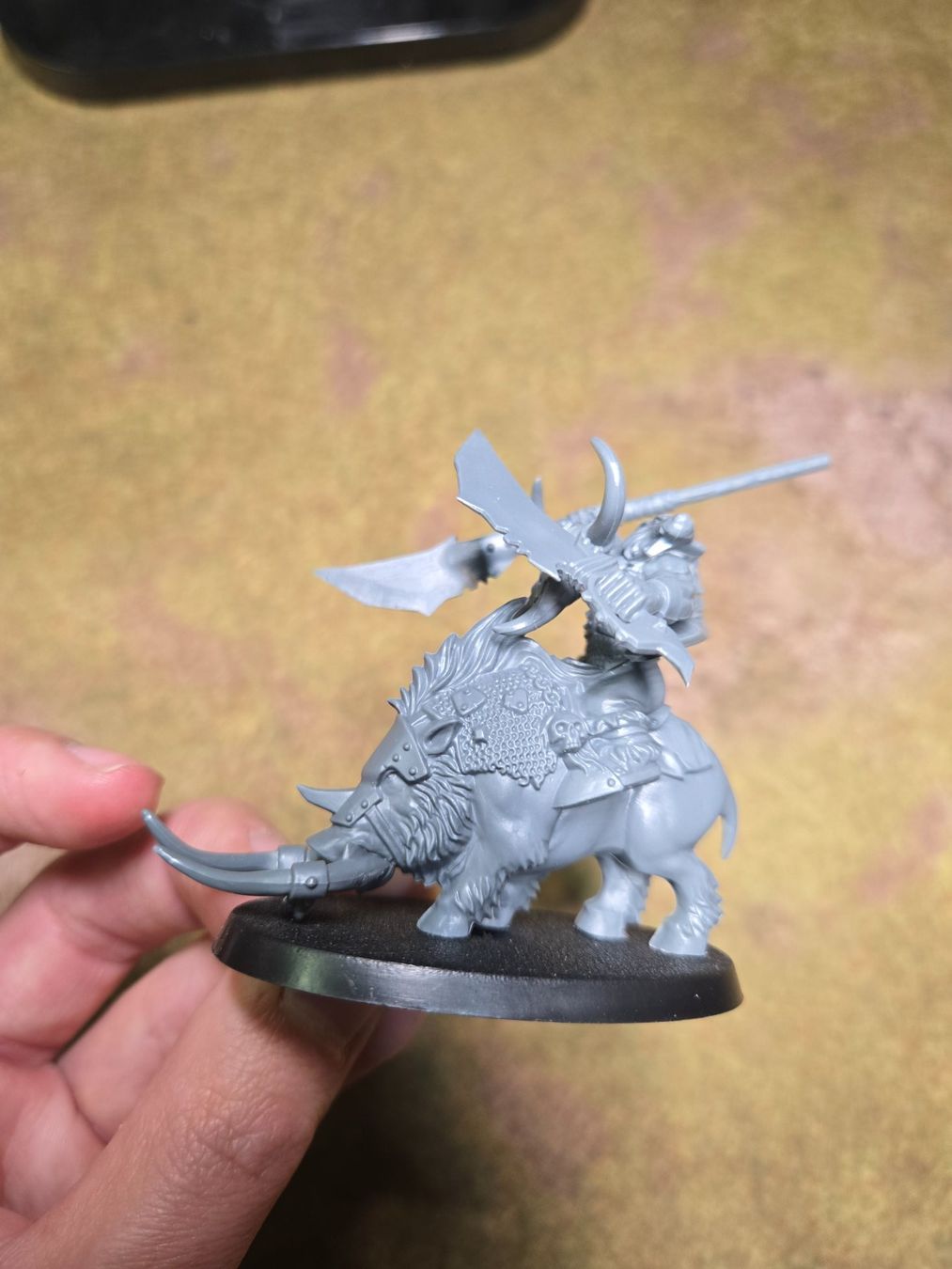 Kit di modellismo & Modellini statici: Warhammer Old World Ork Boss on Boar – Usato da Kloten venduto da Kenneth_Iselin 2