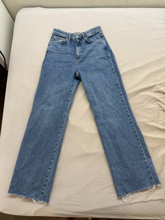 Jeans Stradivarius bleu taille 40 bon état
