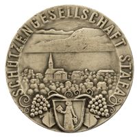 Schützenmedaille Stäfa 1956 RRR