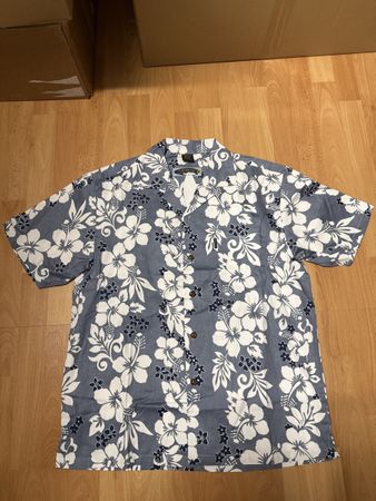 PalmWave Hawaiihemd Hibiscus Gr. M Neu Baumwolle