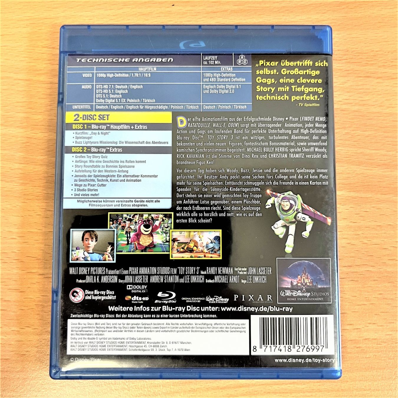 Tous les DVDs: Blu-ray - Toy Story 3 – D'occasion à Amlikon-Bissegg par riestig 2