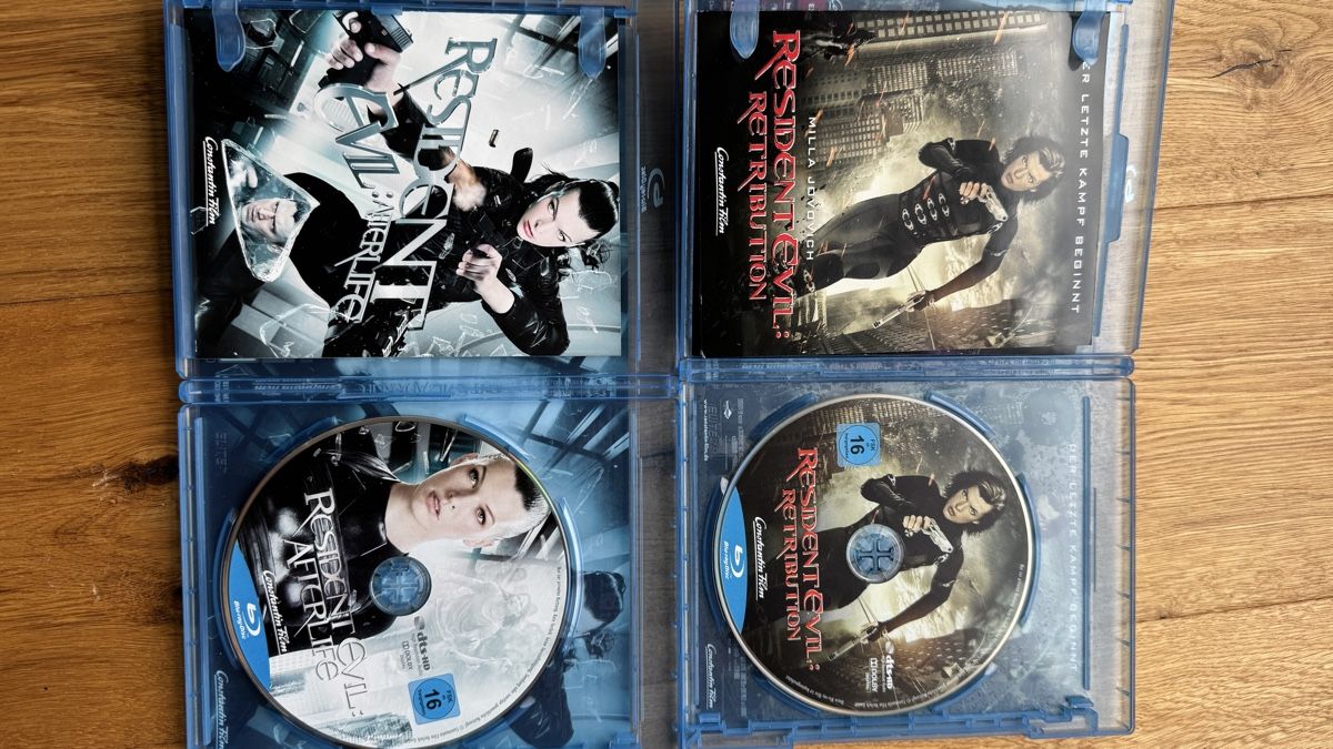Tutti i DVDs: Resident Evil - 5 Filme - Blu-Ray – Usato da Weiach venduto da PatGianPro 4