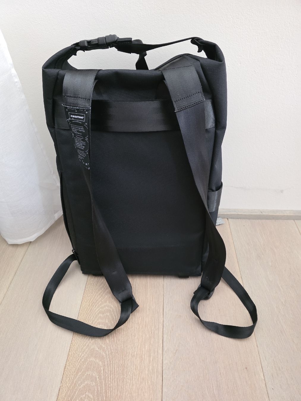 Freitag Rucksäcke: Freitag Rucksack uni schwarz – Gebraucht aus Rikon im Tösstal von Quimy68 1