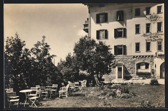 Ansichtskarten: St. Moritz /Engadin, Alkoholfreies Hotel – Gebraucht aus Berlin von bartko-reher
