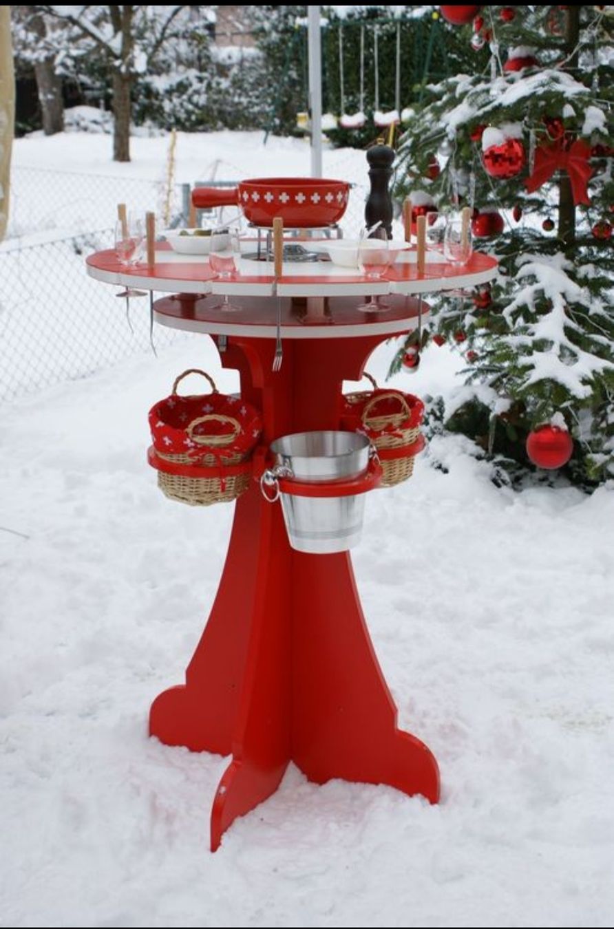 Tavoli: Fondue Tisch oder Bar – Usato da Berschis venduto da treedosha01 6