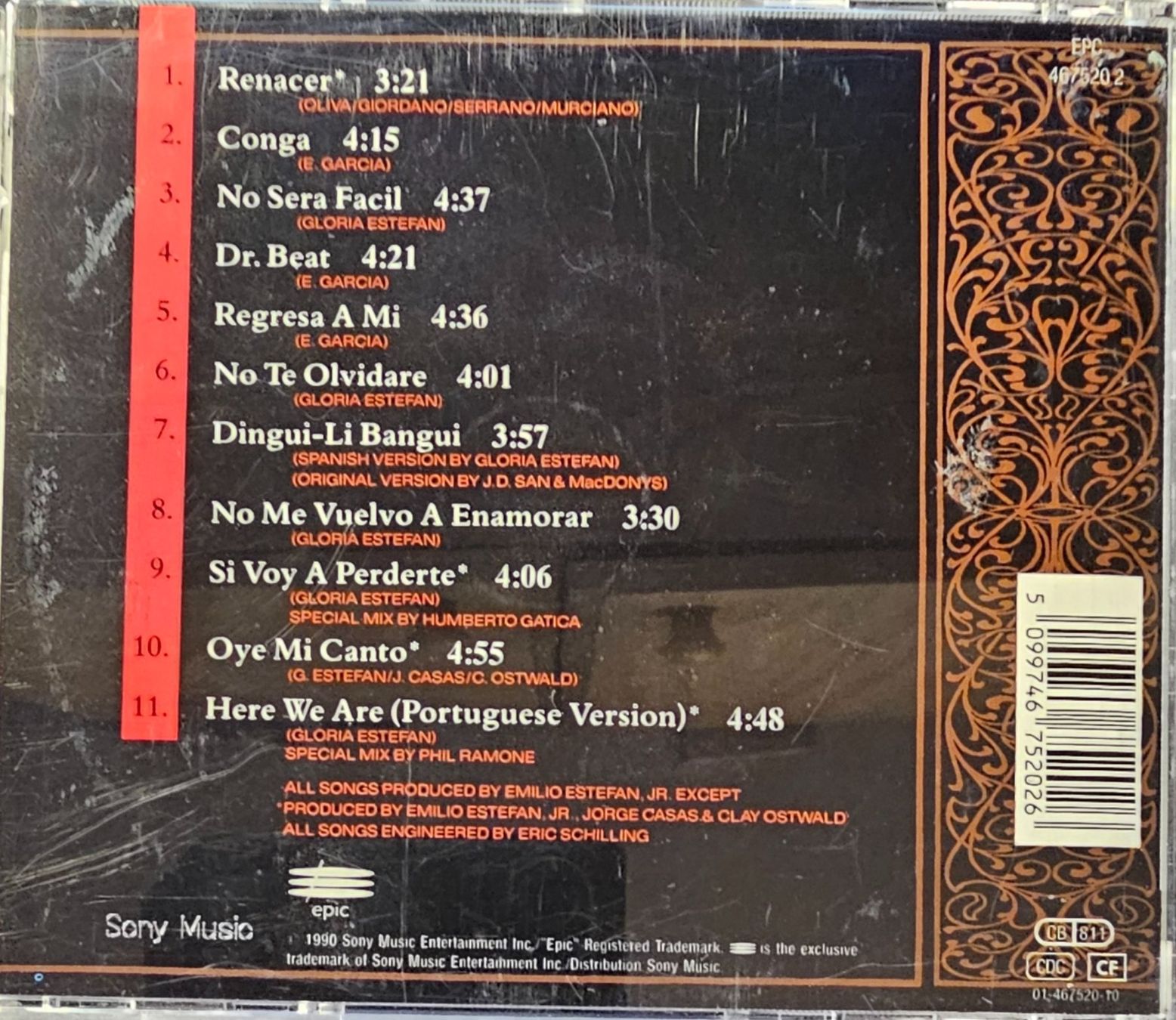 CDs: Gloria Estefan – Exitos De Gloria Estefan – D'occasion à Wahlen b. Laufen par Cg10 1