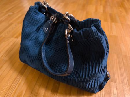 Coach Handtasche, blau, Top Zustand
